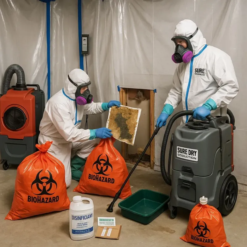 Contaminated Water Handling Protocols process in Rosedale, MD